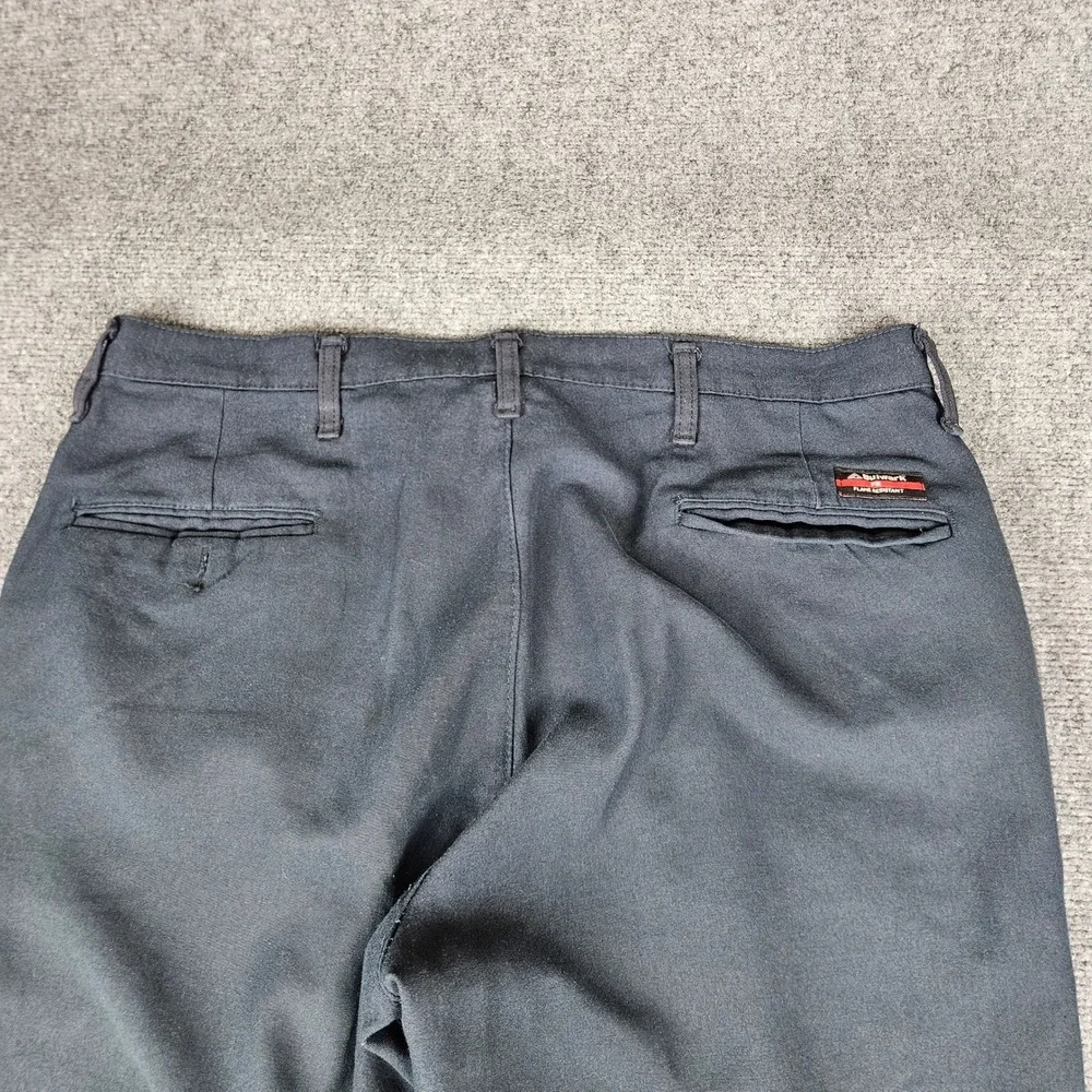 Bulwark FR Flame Resistant Nomex Work Pants Navy Blue Mens 38x30  NFPA 2112